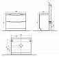 Мебель для ванной BelBagno ANCONA-N-1200-2C-PIA-2-WO