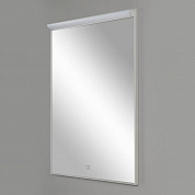 Зеркало в алюминиевой раме с подсветкой с сенсорным выключателем BelBagno SPC-UNO-500-800-TCH