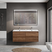 Мебель подвесная с четырьмя выкатными ящиками BelBagno KRAFT-1200-4 Rovere Tabacco