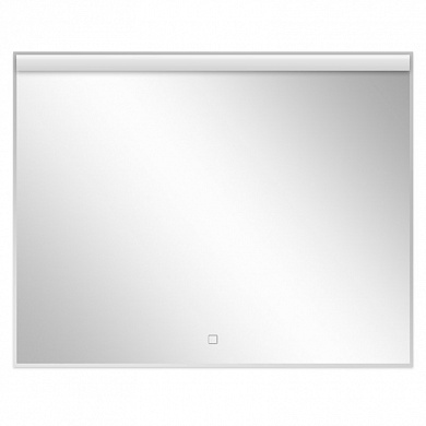 Зеркало в алюминиевой раме с подсветкой с сенсорным выключателем BelBagno SPC-UNO-900-800-TCH