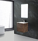 Мебель для ванной подвесная с одной распашной дверцей левосторонняя BelBagno ETNA-500 Rovere Moro