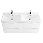 Мебель для ванной подвесная BelBagno MARINO-CER-1200 Bianco Lucido