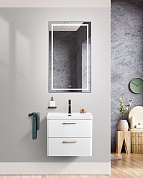 Мебель для ванной комнаты BelBagno DUE 500 Bianco Lucido