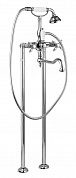 Напольный смеситель для ванны с поворотным изливом CEZARES NOSTALGIA-VDP2-01-Bi