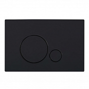 Кнопка смыва BelBagno SFERA цвет-черный матовый Tocco Morbido BB017-SR-NERO.M