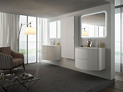 Колонна для ванной комнаты без зеркала реверсивная CEZARES 54586 Frassino bianco
