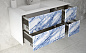 Мебель для ванной CEZARES BELLAGIO 105 Blue Stone