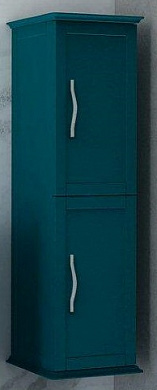 Колонна подвесная с двумя распашными дверцами, реверсивная CEZARES TIFFANY 54965 Blu Petrolio