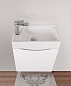 Мебель для ванной комнаты Art&Max LIBERTY 40 см Bianco Lucido правосторонняя