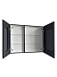 Зеркало-шкаф с подсветкой реверсивный ART&MAX TECHNO AM-Tec-1000-800-2D-F-Nero