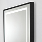 Зеркало в алюминиевой раме с сенсорным выключателем подогревом BelBagno SPC-KRAFT-685-885-TCH-WARM-NERO