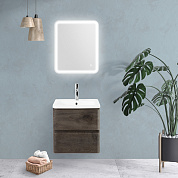 Мебель для ванной комнаты BelBagno ALBANO-CER-600 Rovere Nature Grigio