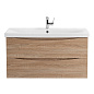 Мебель для ванной подвесная BelBagno MARINO-CER-1000 Rovere Bianco