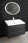 Мебель для ванной комнаты подвесная Art&Max PLATINO 58 см Серый матовый