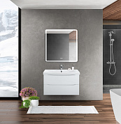 Мебель для ванной подвесная BelBagno MARINO-CER-800 Bianco Lucido