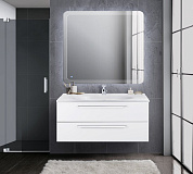 Мебель для ванной подвесная CEZARES ECO-1200 Bianco Lucido