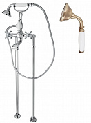 Напольный смеситель для ванны с ручным душем, шлангом 150 см CEZARES GOLF-VDP-02-Bi