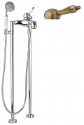 Напольный смеситель для ванны с ручным душем CEZARES ELITE-VDPM-02-M