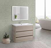 Мебель для ванной комнаты напольная Art&Max FAMILY 100 см Pino Bianco