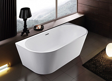 Акриловая ванна Art&Max AM-206-1500-750 пристенная