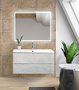 Мебель для ванной BelBagno ALBANO-900-Cemento Verona Grigio