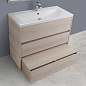 Мебель для ванной комнаты напольная Art&Max FAMILY 75 см Pino Bianco