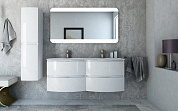 Мебель для ванной CEZARES VAGUE 138/2 Bianco lucido