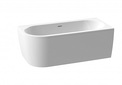 Акриловая ванна угловая правосторонняя белая фронтальная панель CEZARES SLIM CORNER-180-80-60-R-W37-SET