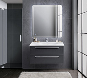 Мебель для ванной подвесная CEZARES ECO-750 Grafito