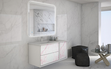 Мебель для ванной CEZARES BELLAGIO 105 Light Pink Stone
