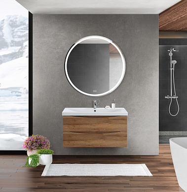 Мебель для ванной подвесная BelBagno MARINO-CER-1000 Rovere Rustico