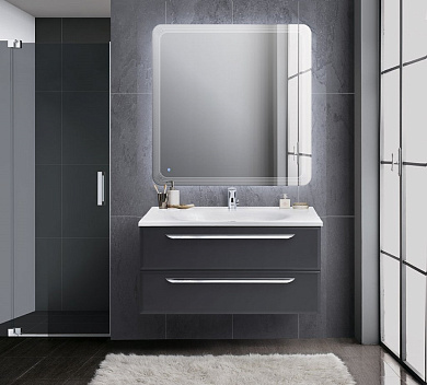 Мебель для ванной подвесная CEZARES ECO-900 Grafito