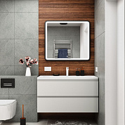 Мебель для ванной комнаты подвесная Art&Max BIANCHI 100 см Bianco Lucido