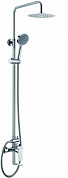 Душевая стойка со смесителем для ванны верхним и ручным душем верхний душ из нержавеющей стали CEZARES LACONICO-C-CVD1-01-S
