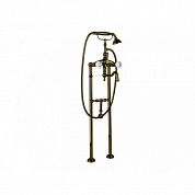 Напольный смеситель для ванны с ручным душем, с кронштейном слива-перелива CEZARES ATLANTIS-VDPS-02-Sw/M
