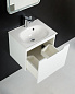 Мебель для ванной подвесная с одним выкатным ящиком BelBagno ETNA-500 Bianco Lucido
