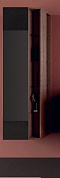 Колонна подвесная с открытыми полками и одной распашной дверцей, реверсная CEZARES 53172 Rovere scuro Soft