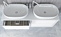 Мебель для ванной CEZARES BELLAGIO 140 White Stone