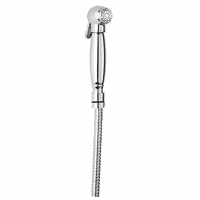 Гигиенический душ со шлангом 120см и держателем, ручка металлическая CEZARES Margot-IFS-01