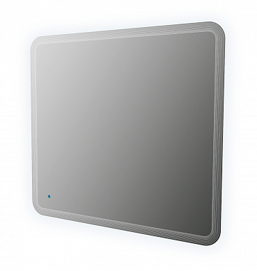 Зеркало со встроенной LED подсветкой и сенсорным выключателем Touch system, реверсивное, 100х90 CEZARES 44996