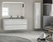 Мебель для ванной комнаты подвесная CEZARES GLASS 120 Bianco Lucido
