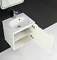 Мебель для ванной подвесная с одной распашной дверцей правосторонняя BelBagno ETNA-500 Bianco Lucido