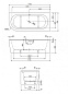 Акриловая ванна угловая правосторонняя белая фронтальная панель CEZARES SLIM CORNER-180-80-60-R-W37-SET