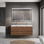 Мебель для ванной подвесная с двумя выкатными ящиками BelBagno KRAFT-1200-2 Rovere Tabacco