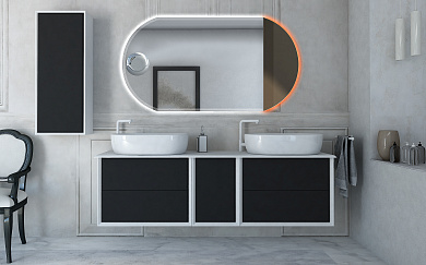 Мебель для ванной CEZARES BELLAGIO 175 Grafite