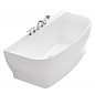 Пристенная акриловая ванна без перелива BelBagno BB74-1650-W0