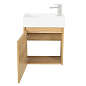 Мебель для ванной BelBagno KRAFT MINI 500 левосторонняя Rovere Nebrasca Nature