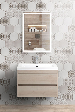 Мебель для ванной комнаты Art&Max FAMILY 58 см Pino Bianco