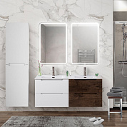 Мебель для ванной комнаты BelBagno ETNA-1200 Bianco Lucido/Rovere Moro