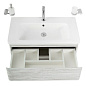 Мебель для ванной комнаты BelBagno ALBANO-CER-800 Rovere Vintage Bianco